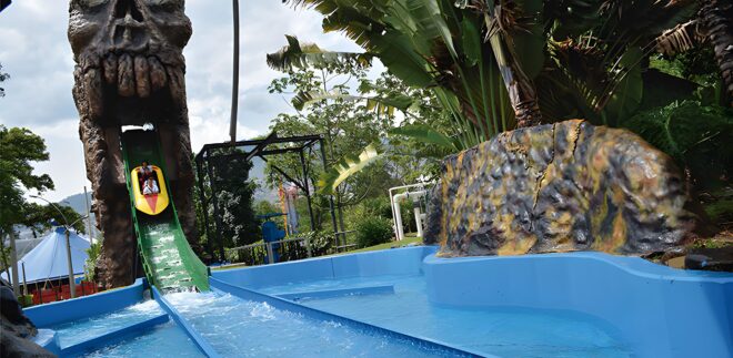 Atracción Parque Norte VIAJE AL CENTRO DE LA TIERRA